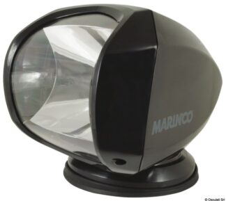 Faro 100W 12V 24V Nero con telecomando SPLR-2 - 13.260.22 Osculati Fari, plafoniere