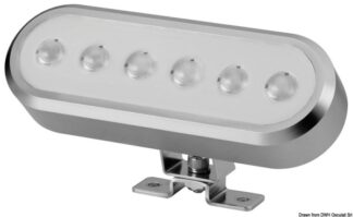 Faro a LED orientabile auto reggente - 13.270.61 Osculati Fari, plafoniere