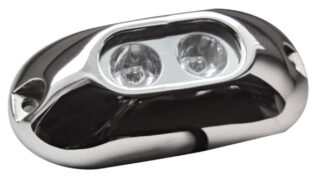 Faro subacqueo 2 LED blu - 13.280.98 Osculati Fari, plafoniere