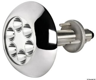Faro subacqueo 6 LED bianchi con prigioniero - 13.294.00 Osculati Fari, plafoniere
