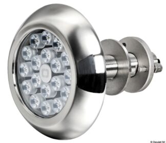 Faro subacqueo 18 LED blu con prigioniero - 13.300.10 Osculati Fari, plafoniere