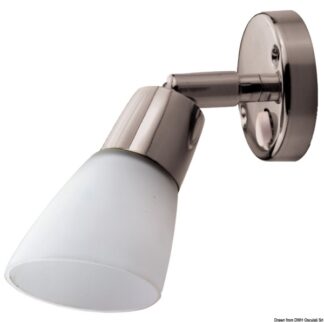Faretto snodato supercompatto a LED - 13.438.90 Osculati Fari, plafoniere
