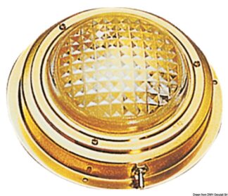 Plafoniera ottone 175 mm - 13.543.22 Osculati Fari, plafoniere