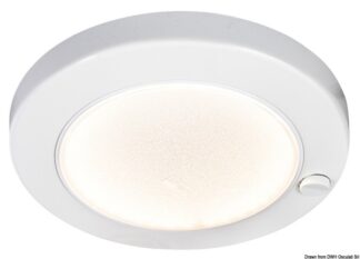 Plafoniera ABS Saturn LED bianca a filo - 13.833.11 Osculati Fari, plafoniere