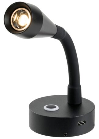 Faretto LED snodato total black - 13.867.31 Osculati Fari, plafoniere