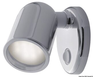 Applique Tube 12 LED ABS cromato - 13.868.12 Osculati Fari, plafoniere