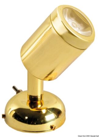 Applique snodata lucida 1 x 3 W HD - 13.904.02 Osculati Fari, plafoniere