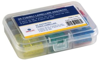 Assortimento fusibili lamellari - 14.004.00 Osculati Materiale elettrico