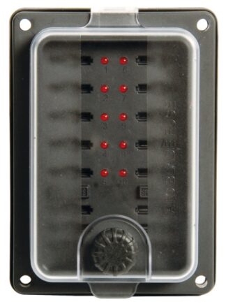 Scatola portafusibili lamellari 10 uscite - 14.100.65 Osculati Materiale elettrico