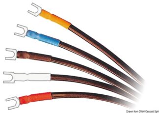 Guaina termoretraibile nera 38 mm - 14.130.08 Osculati Materiale elettrico