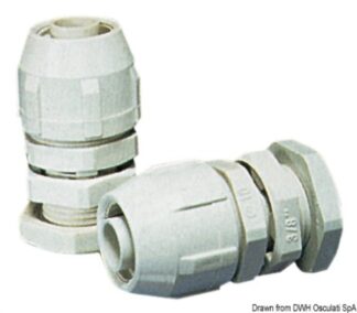 Raccordo tubo flessibile 25 mm - 14.144.22 Osculati Materiale elettrico