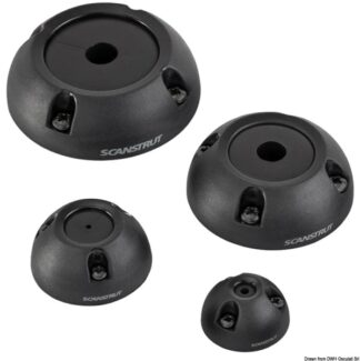 Premistoppa plastica nera Ø 12/15 mm - 14.170.12 Osculati Materiale elettrico