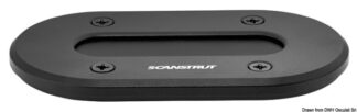 Premistoppa alluminio nero multiplo - 14.177.15 Osculati Materiale elettrico