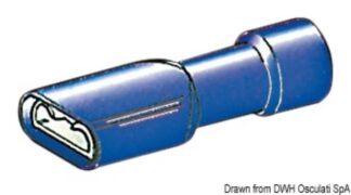 Faston femmina isolati 1-2,5 mm² - 14.185.55 Osculati Materiale elettrico