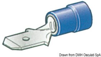 Faston maschio isolato 2,5-6 mm² - 14.186.20 Osculati Materiale elettrico