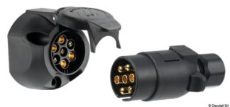 Presa + spina 7 poli x rimorchi - 14.190.00 Osculati Materiale elettrico