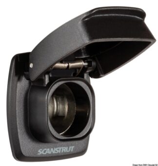 Presa Power Socket 12V SCANSTRUT Flip Pro - 14.195.81 Osculati Materiale elettrico