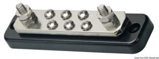 Bus Bar porta terminali 2 x 8 mm - 14.207.18 Osculati Materiale elettrico