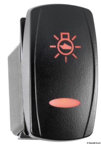 Int. a bascula imp. Marina Top ON-OFF-ON bip. - 14.212.07 Osculati Materiale elettrico