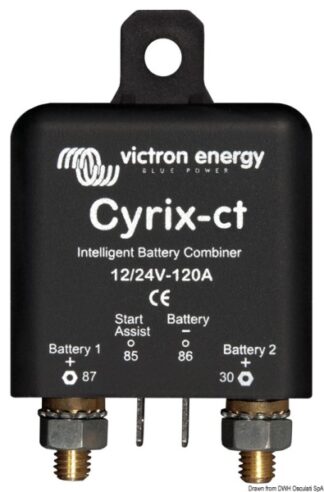 Combinatore intelligente di batterie Cyrix-ct 12/24V-120A - 14.263.01 Osculati Materiale elettrico