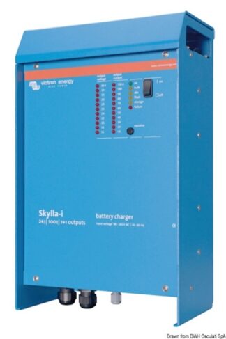 Caricabatterie Skylla-i 24/100(1+1) 230V - 14.267.06 Osculati Materiale elettrico