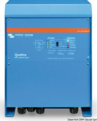 Inverter/Caricabatterie Quattro 24/5000/120-100/100 230V VE.Bus - 14.268.13 Osculati Materiale elettrico