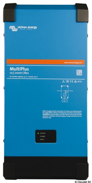 Inverter/Caricabatterie MultiPlus 24/2000/50-32 230V VE.Bus - 14.268.29 Osculati Materiale elettrico
