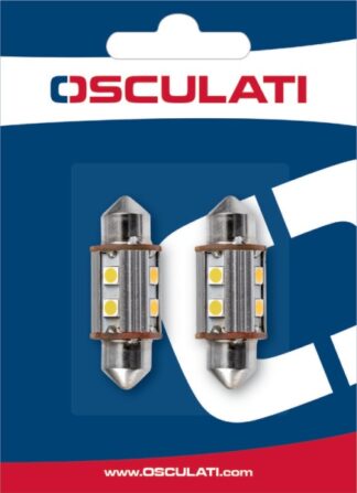 2 Lampadine LED a siluro 36 mm 2W - 14.300.33 Osculati Materiale elettrico