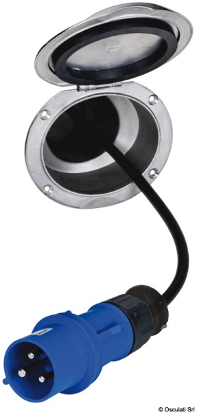 Cavo elettrico da banchina avvolgibile 16A - 14.322.01 Osculati Materiale elettrico