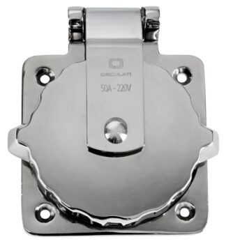 Presa inox 30 A 220 V - 14.330.00 Osculati Materiale elettrico