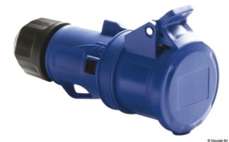 Spina banchina tripolare femmina 32 A - 14.336.02 Osculati Materiale elettrico