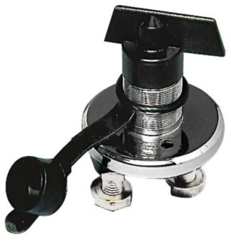 Staccabatteria in policarbonato nero - 14.386.02 Osculati Materiale elettrico