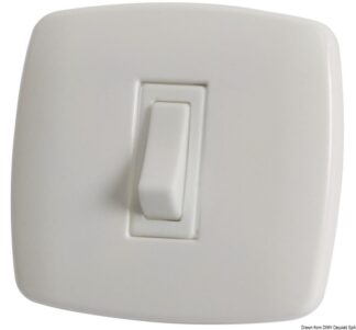 Interruttore Contemporary 1 p. bianco - 14.484.01 Osculati Materiale elettrico