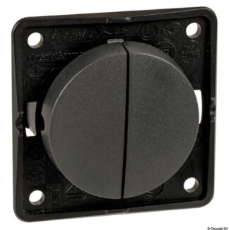 Interruttore doppio cromato - 14.521.03 Osculati Materiale elettrico