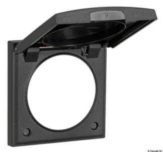 Cornice con coperchio nero antracite - 14.536.01 Osculati Materiale elettrico