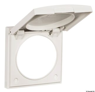 Cornice con coperchio bianca - 14.536.02 Osculati Materiale elettrico