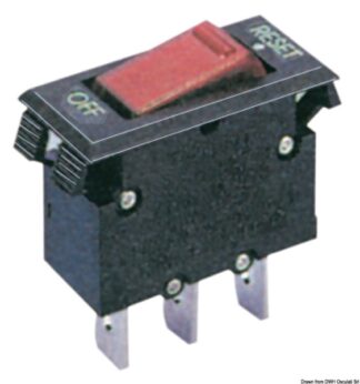 Interruttore termico a bascula 10 A - 14.732.10 Osculati Materiale elettrico