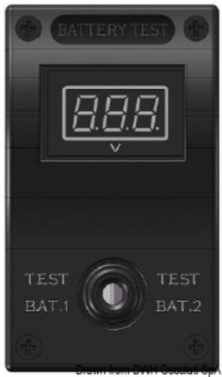 Modulo supplementare doppio voltmetro - 14.861.05 Osculati Materiale elettrico