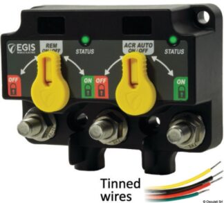 XD Flex L Dual - (Relay/VSR) w/Knobs - Flying Wires - 14.871.03 Osculati Materiale elettrico