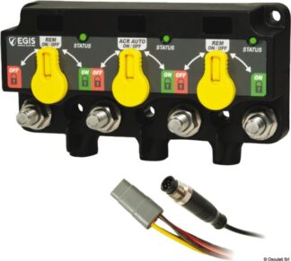 XD NMEA 2000 Triple - (Relay/VSR/Relay) w/Knobs - 12P DT - 14.872.06 Osculati Materiale elettrico