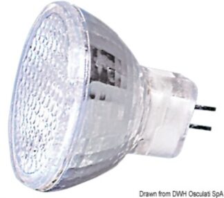 Lampadina alogena MR 16 24 V - 14.258.58 Osculati Materiale elettrico