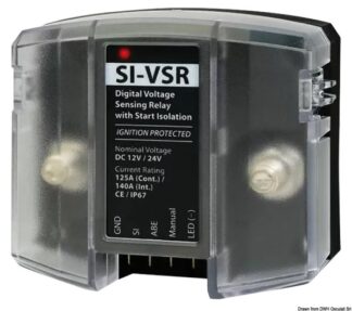 Voltage Sensitive Relay VSR con isolamento Starter - 14.921.91 Osculati Materiale elettrico