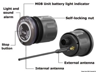 Stacco di sicurezza MOB+ completo - 14.968.02 Osculati Materiale elettrico