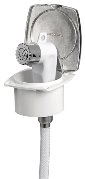 Doccetta Boris Inox tubo PVC 4 m - 15.248.71 Osculati Doccette, pompe a mano