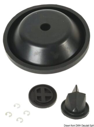 Kit riparazione per pompe Chimp - 15.262.37 Osculati Doccette, pompe a mano