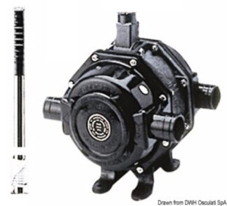 Pompa a membrana Henderson 136 l/min - 15.270.00 Osculati Doccette, pompe a mano