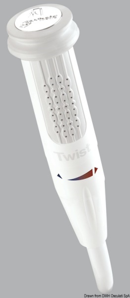Twist Deck Shower Retail Cold - 15.290.10 Osculati Doccette, pompe a mano