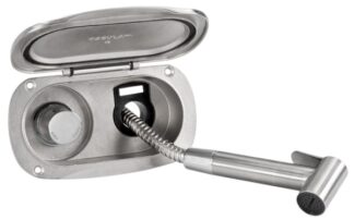 Box doccia Elissa inox-doccia Tiger tubo nylon 4m - 15.323.61 Osculati Doccette, pompe a mano
