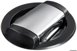 Doccia c/miscelatore Saturn base orizzont.nera - 15.470.04 Osculati Doccette, pompe a mano