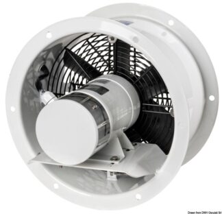 Ventilatore assiale CEM acciaio 24 V 0,37 kW 14 A FRR - 16.103.07 Osculati Pompe sentina, giranti, autoclavi